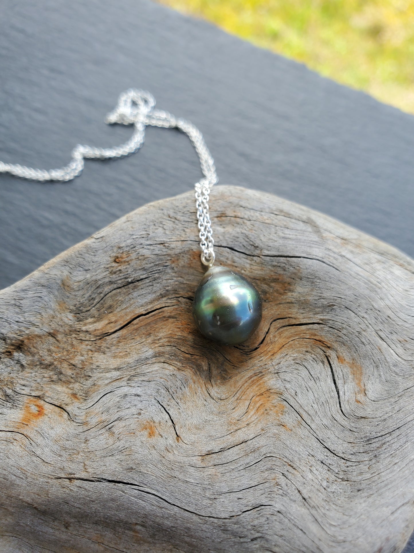 Tear Drop Tahitian Pendant 11mm