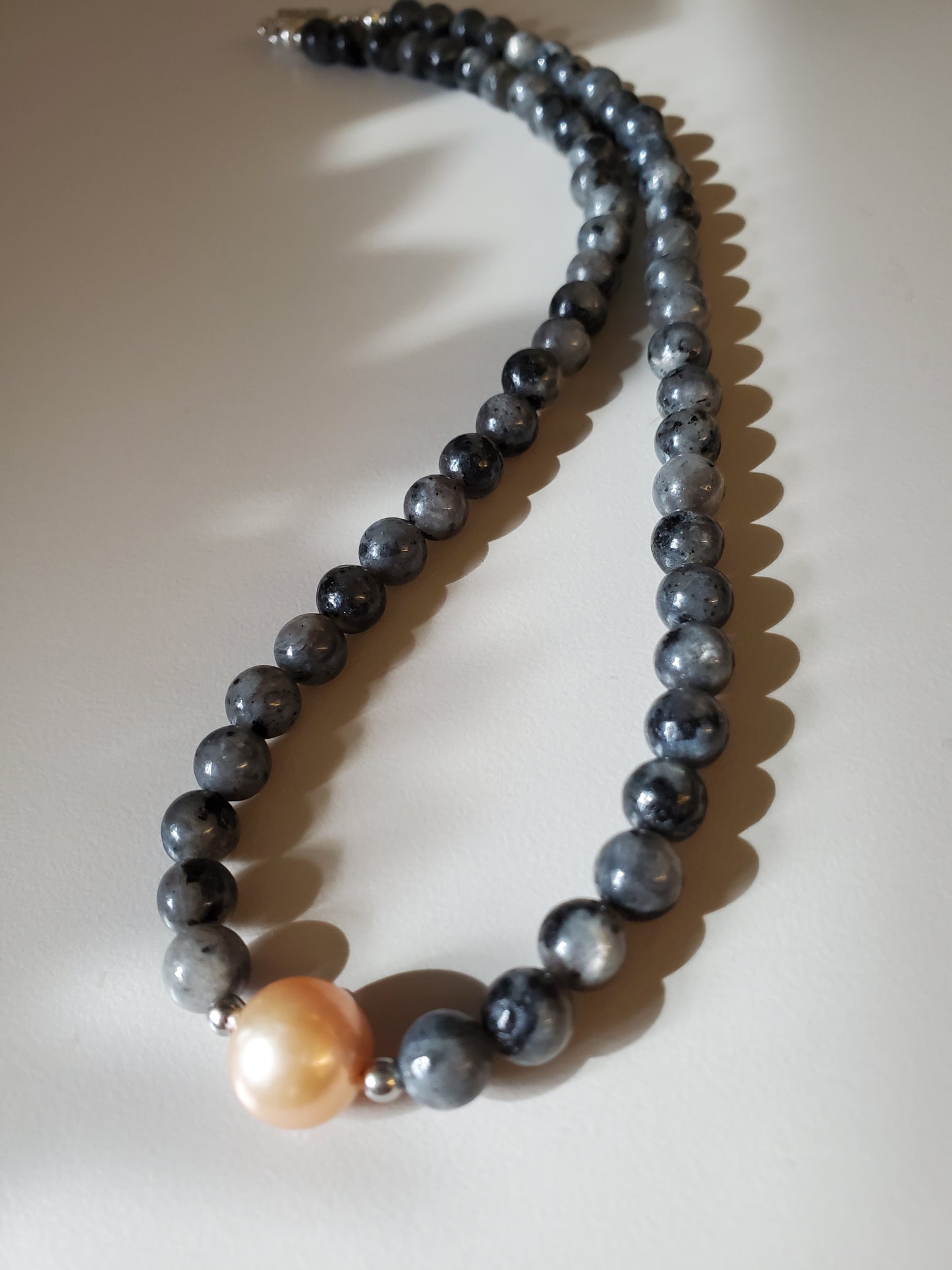 Gemstone Necklace Larvikite