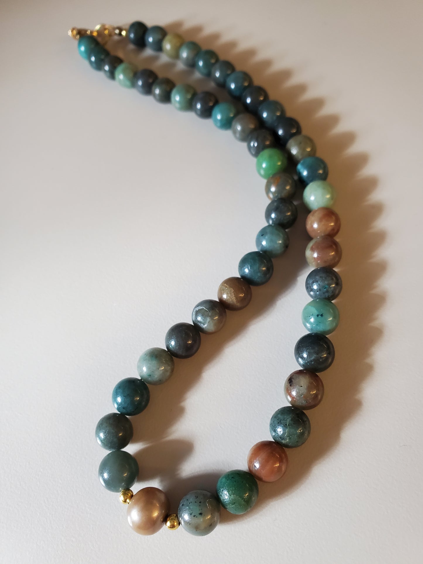 Gemstone Necklace Chrysocolla