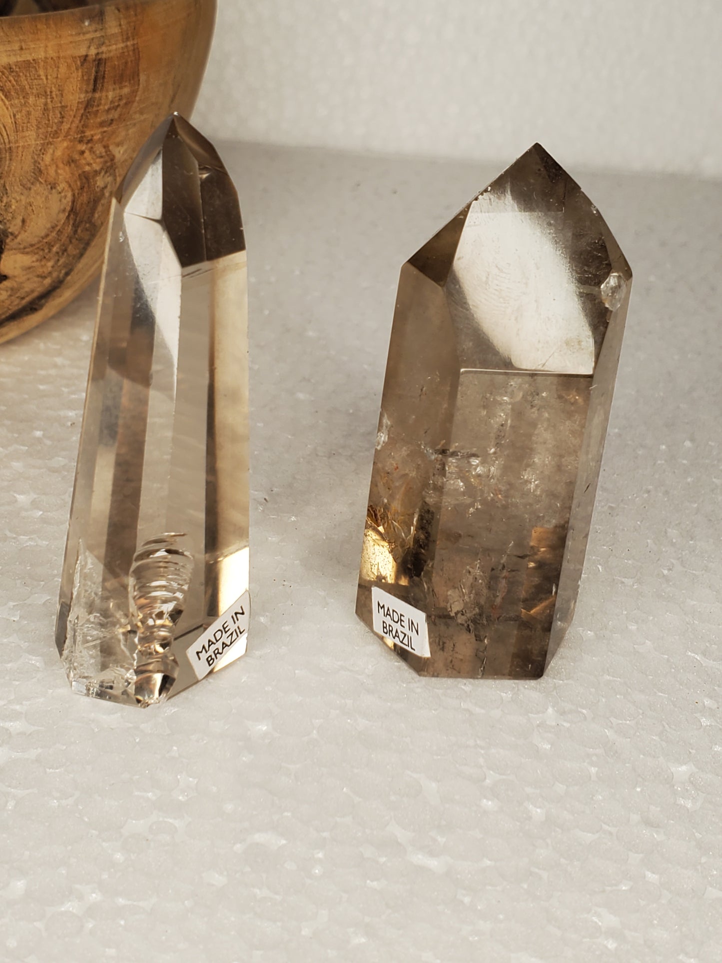 Clear Smoky Quartz Towers