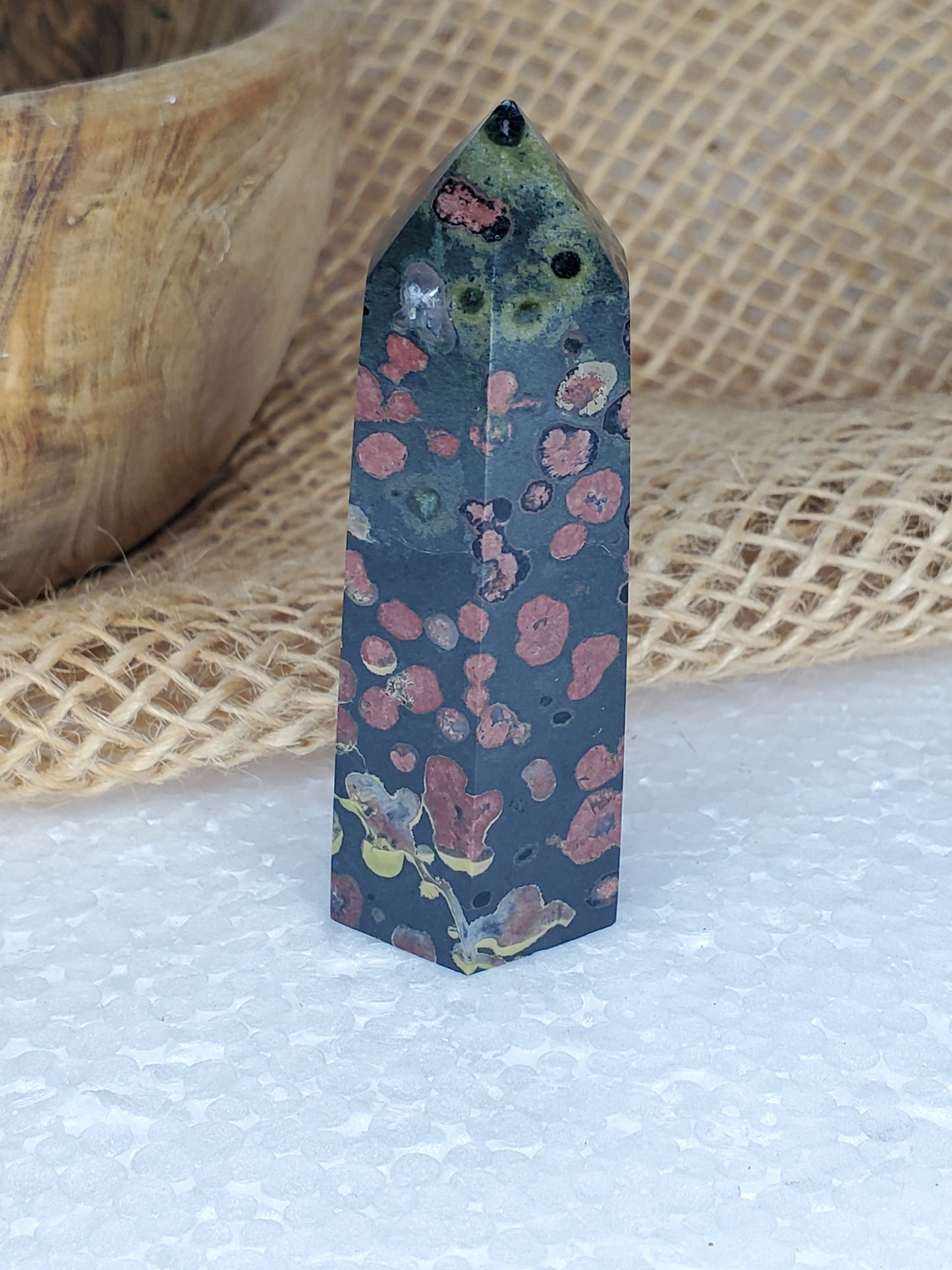 Dark Flower Jasper Tower