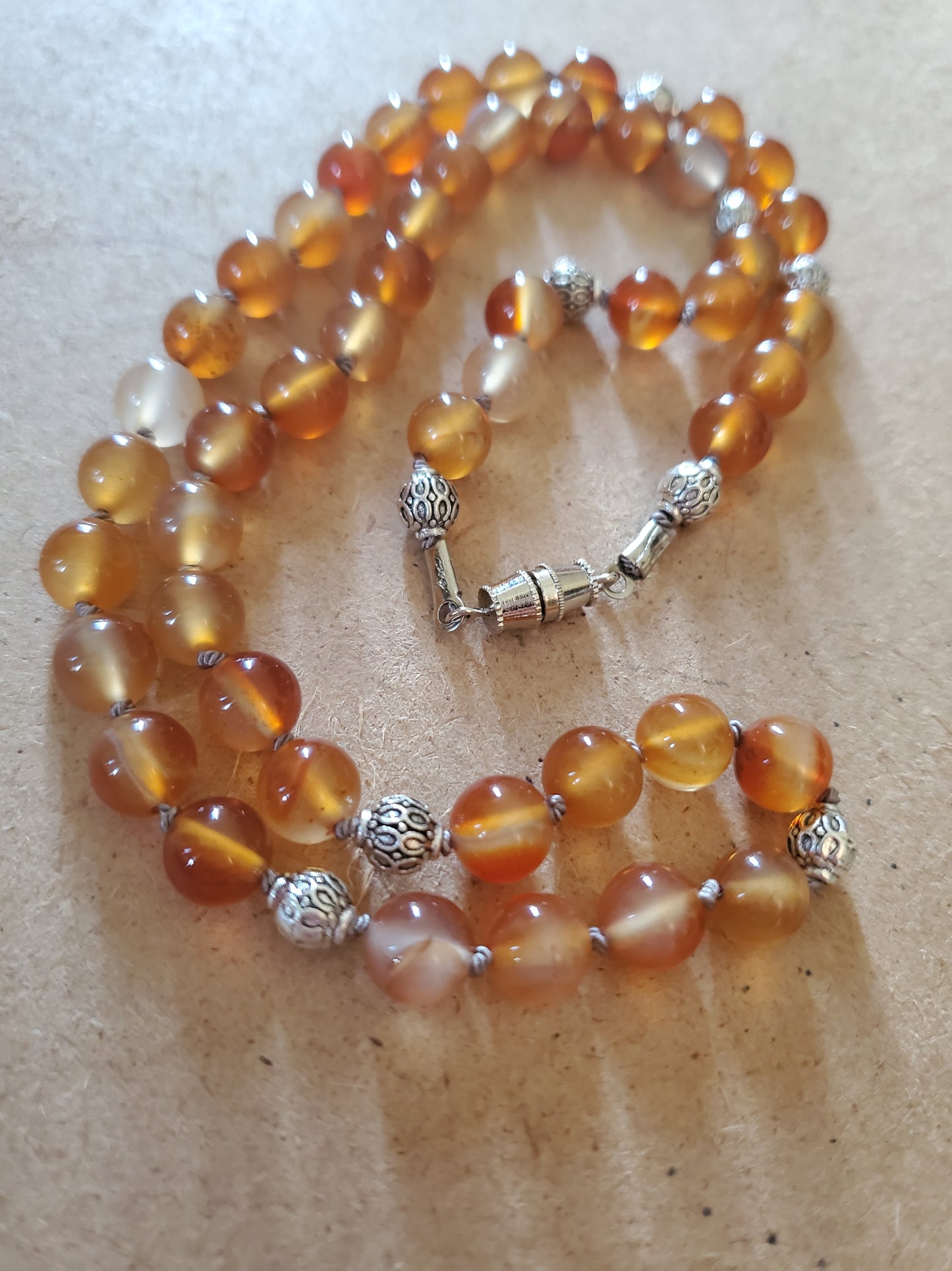 Hand-knotted Citrine Necklace