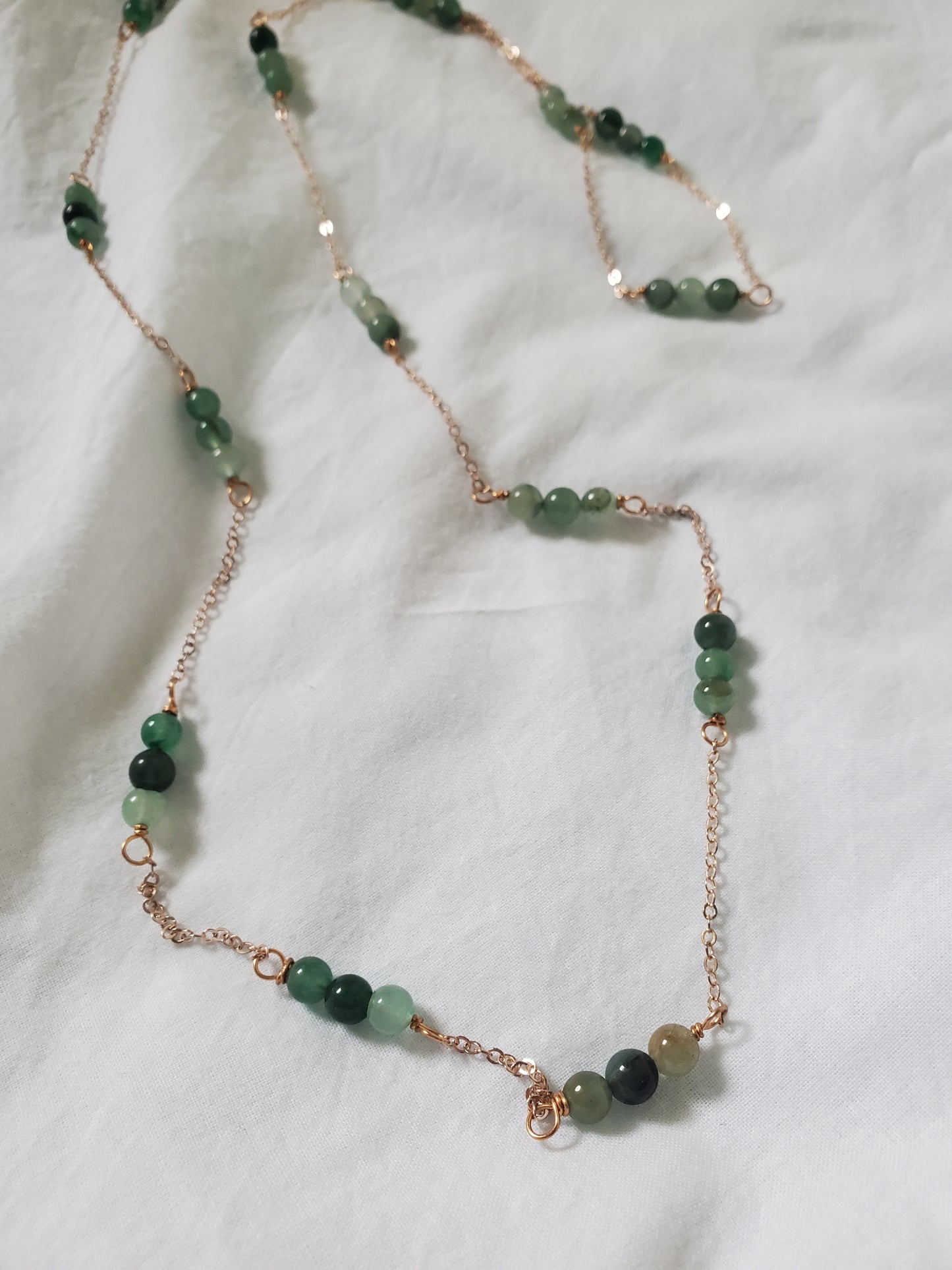 Aventurine Gemstone Chain