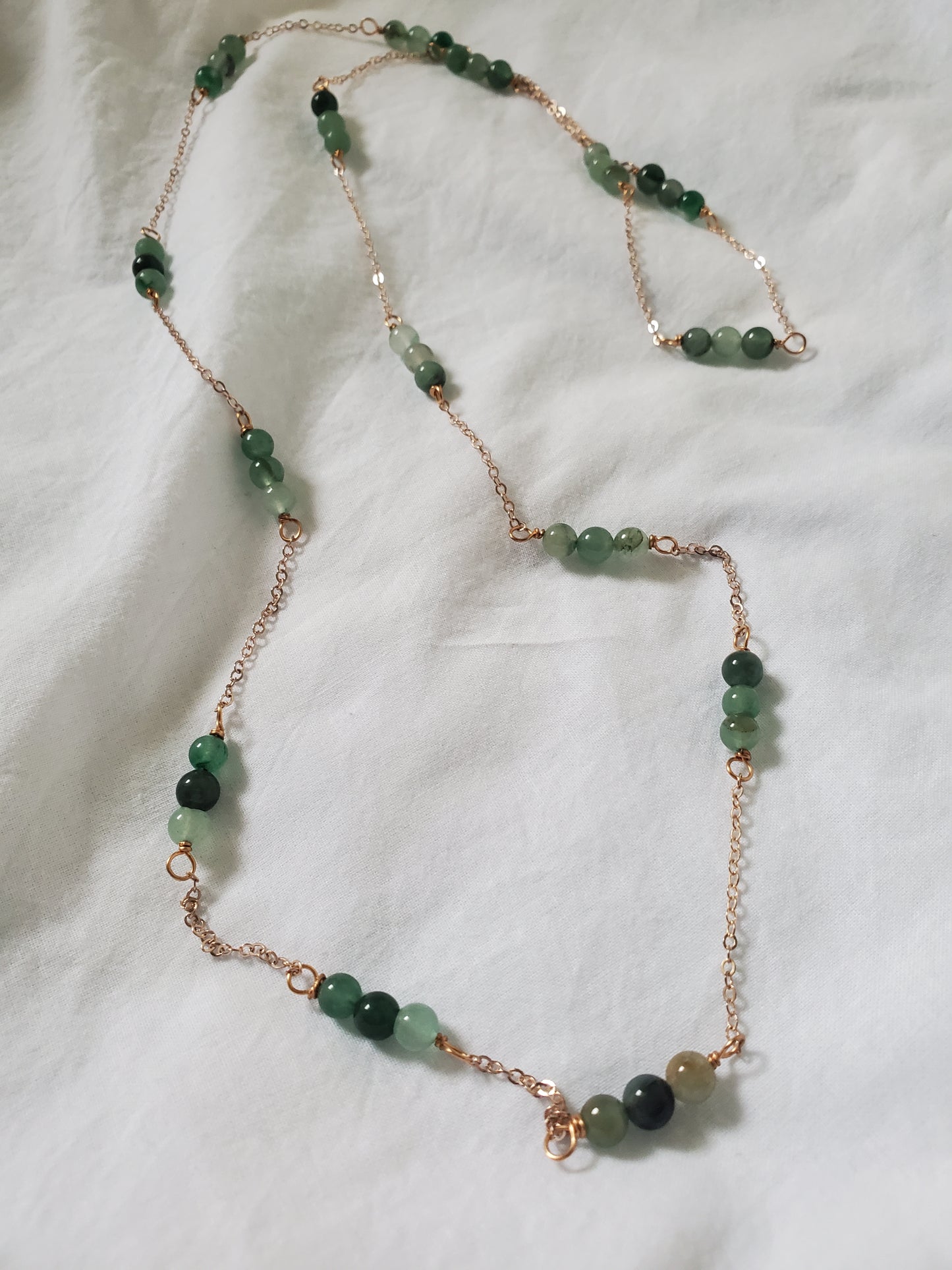 Aventurine Gemstone Chain