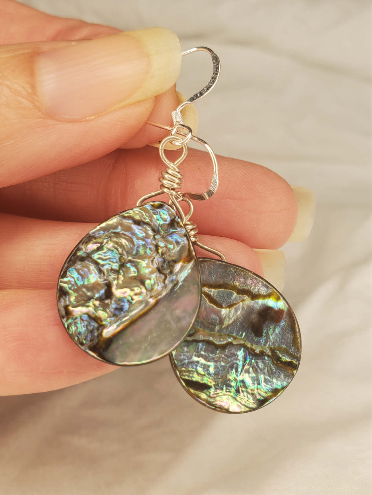 Paua Shell Dangles