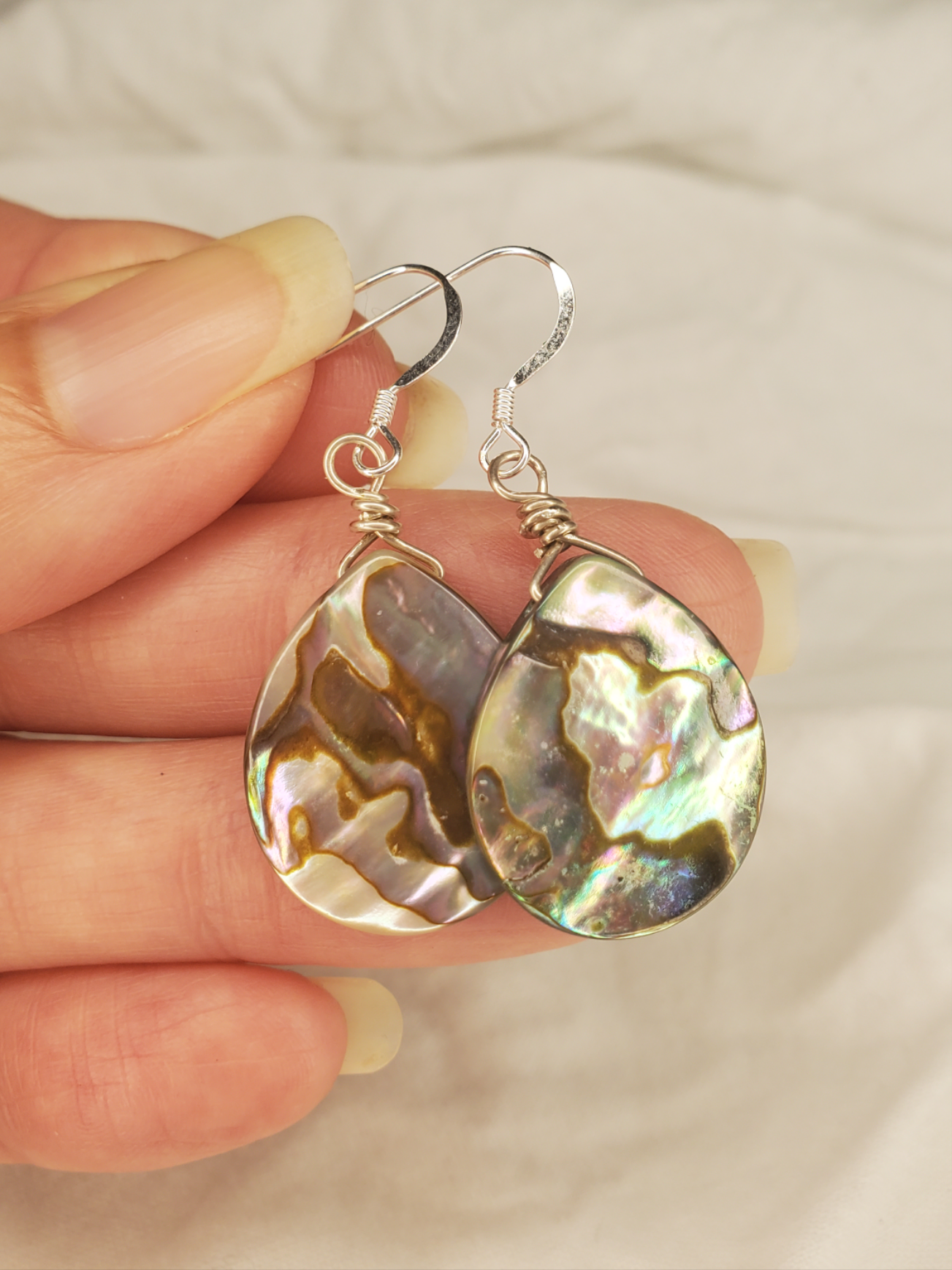 Paua Shell Dangles
