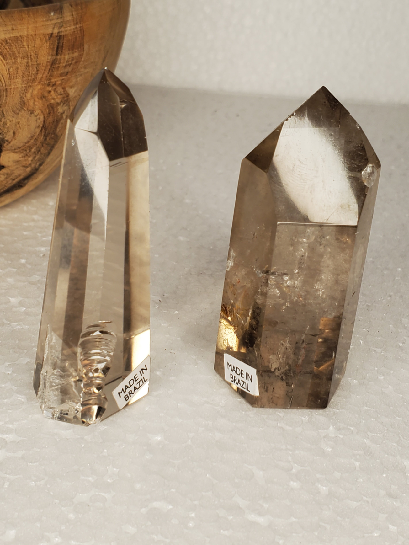 Clear Smoky Quartz Towers