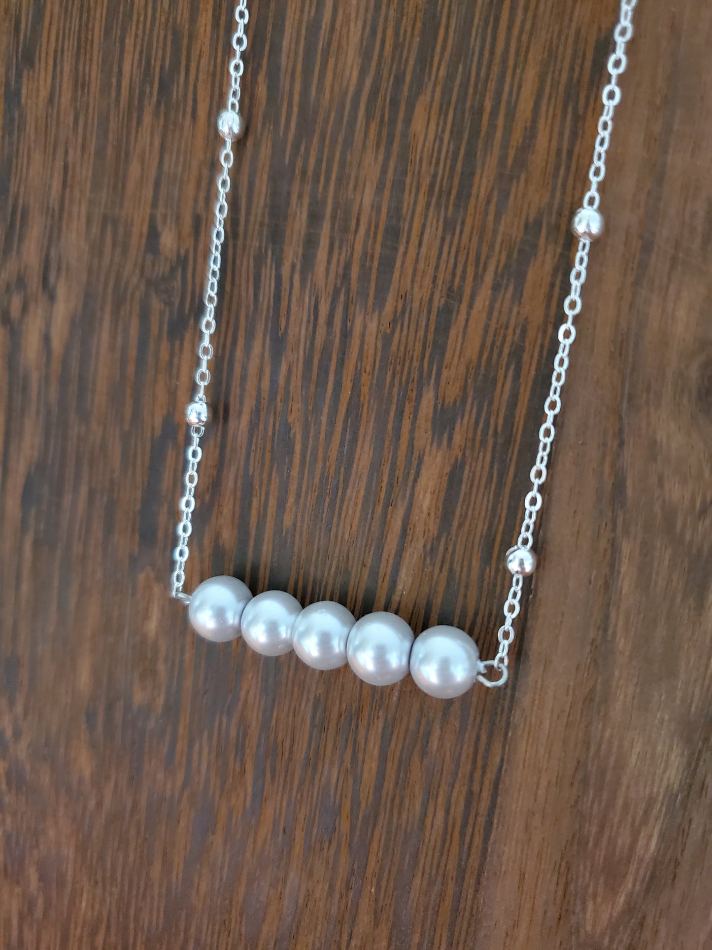 Shell Pearl Necklace