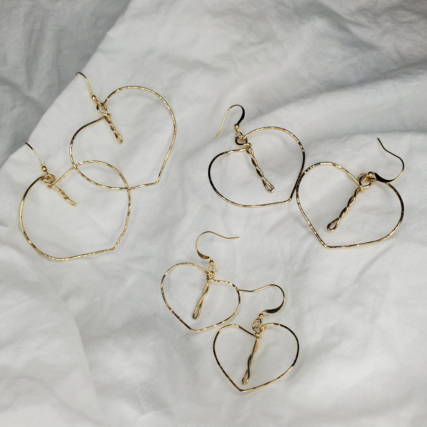 Merrie Monarch 2025 Antherium Earring-Brass