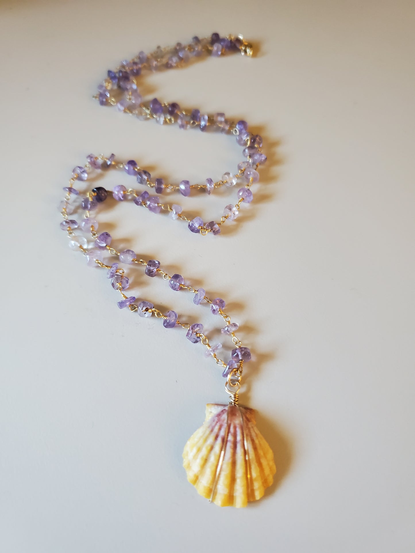 Hawaiian Sunrise Shell Pendant