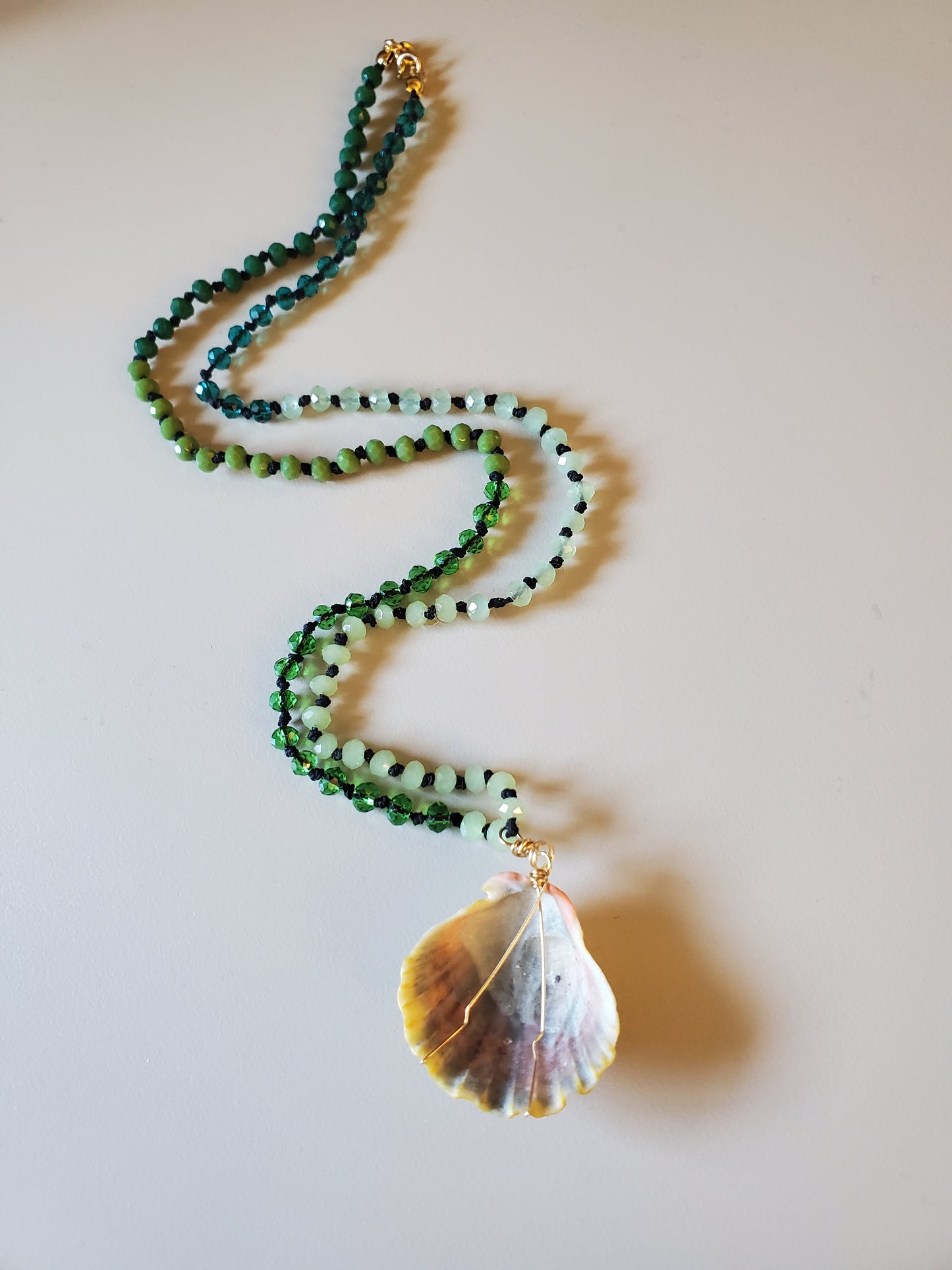 Hawaiian Moonrise Shell Pendant