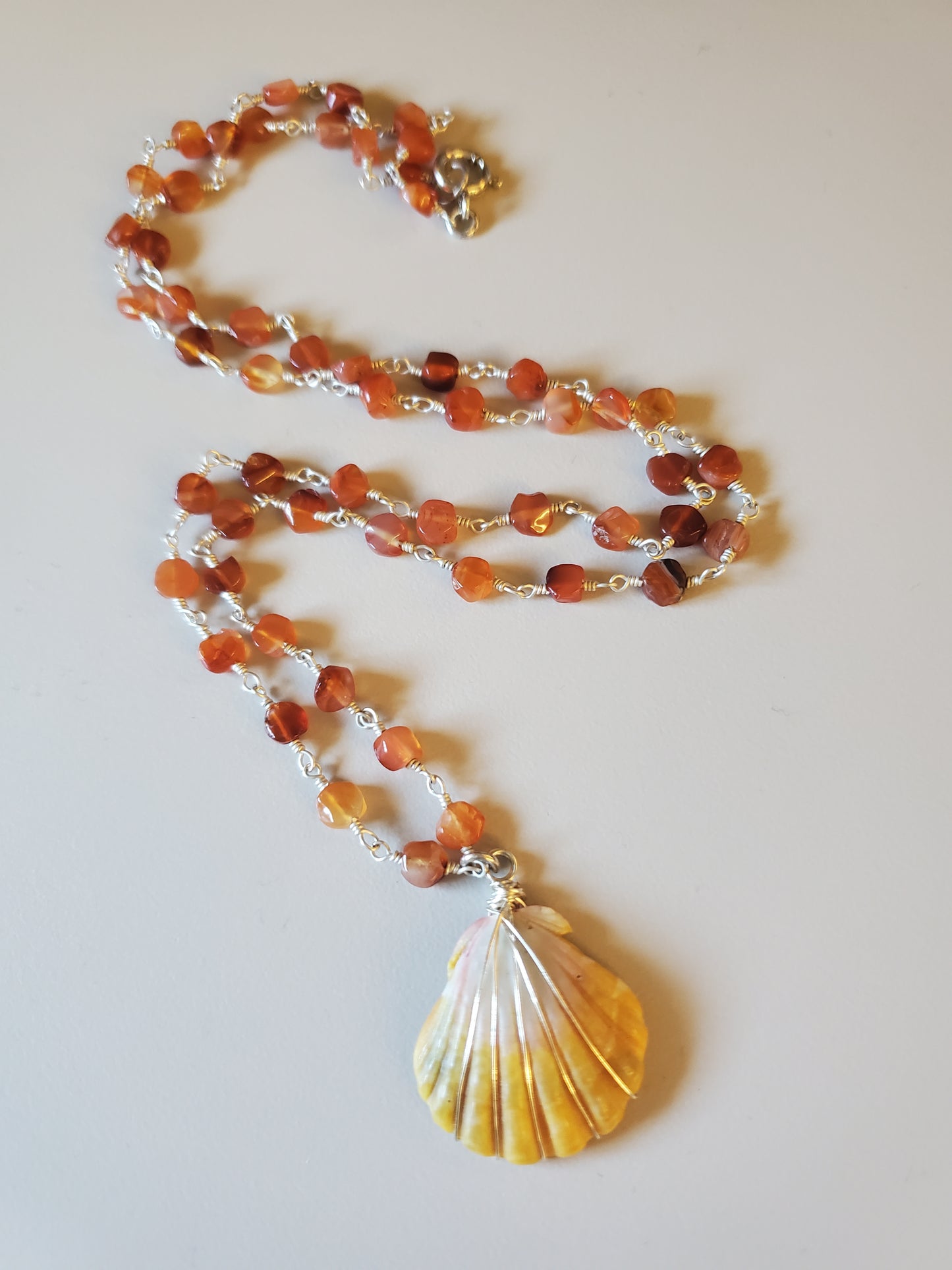 Hawaiian Sunrise Shell Pendant