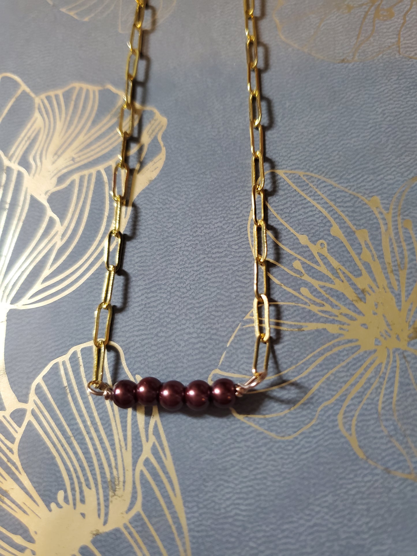 Shell Pearl Necklace