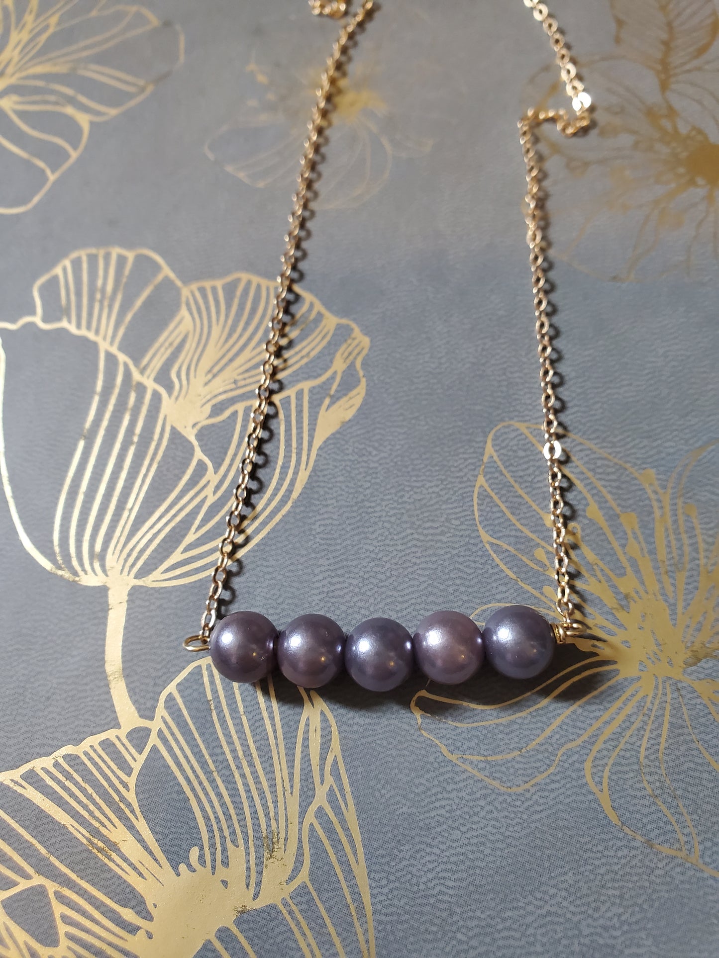 Shell Pearl Necklace
