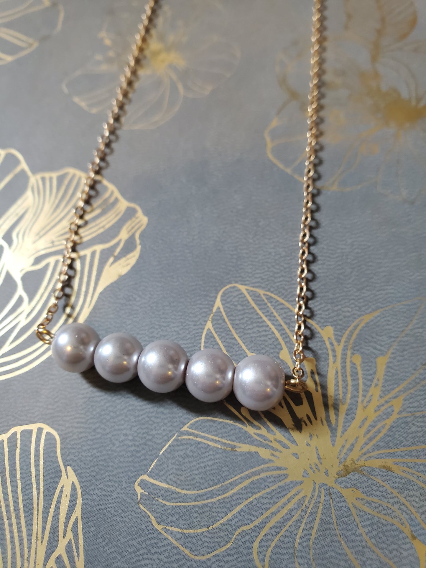 Shell Pearl Necklace