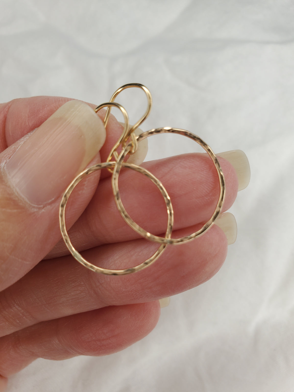 Minimalistic Gold Filled Hoops-Mini