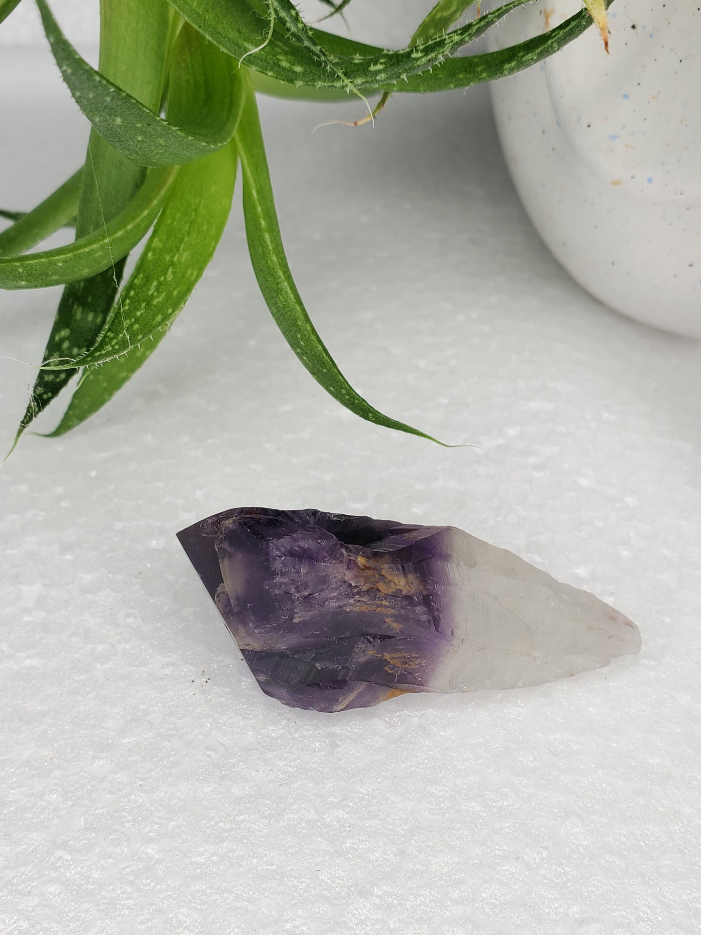 Natural Phantom Amethyst Root Crystal A