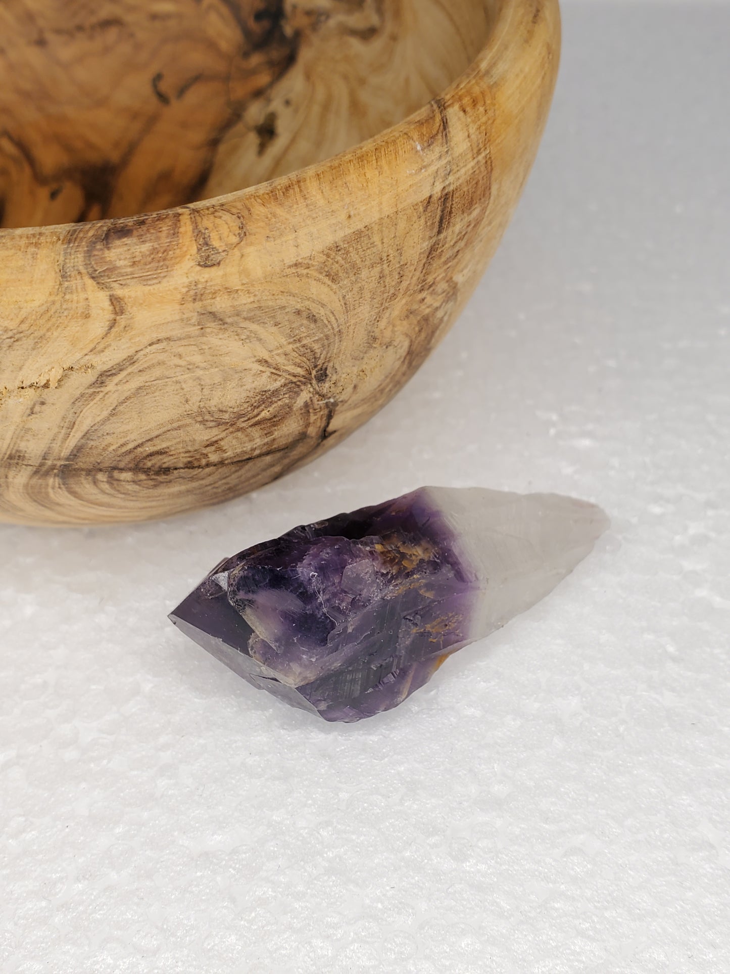 Natural Phantom Amethyst Root Crystal A