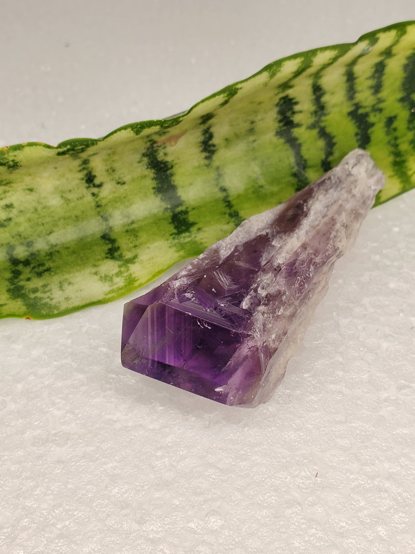 Natural Phantom Amethyst Root Crystal C