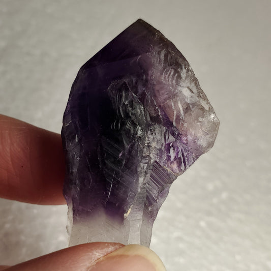 Natural Phantom Amethyst Root Crystal D