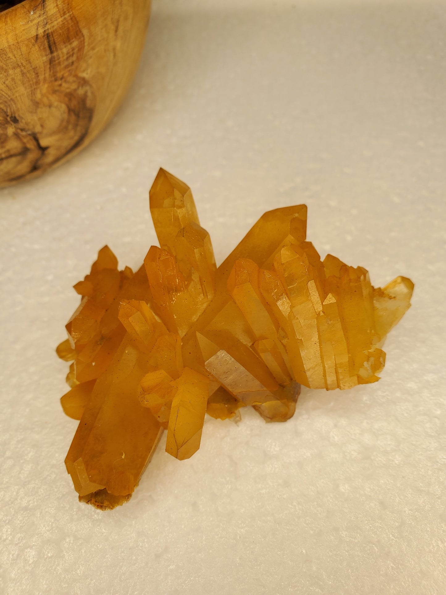 Lemurian Quartz-Tangerine