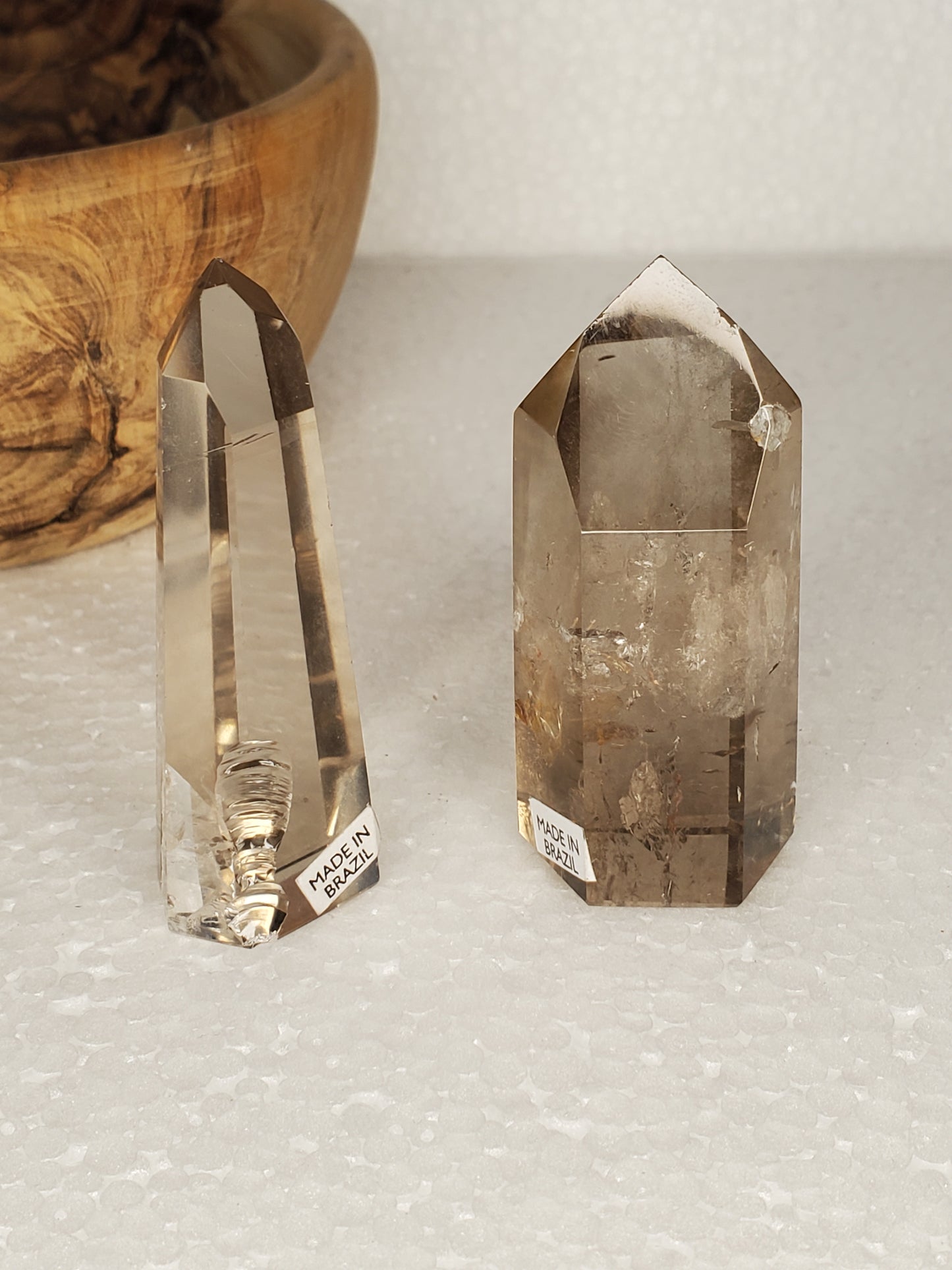 Clear Smoky Quartz Towers