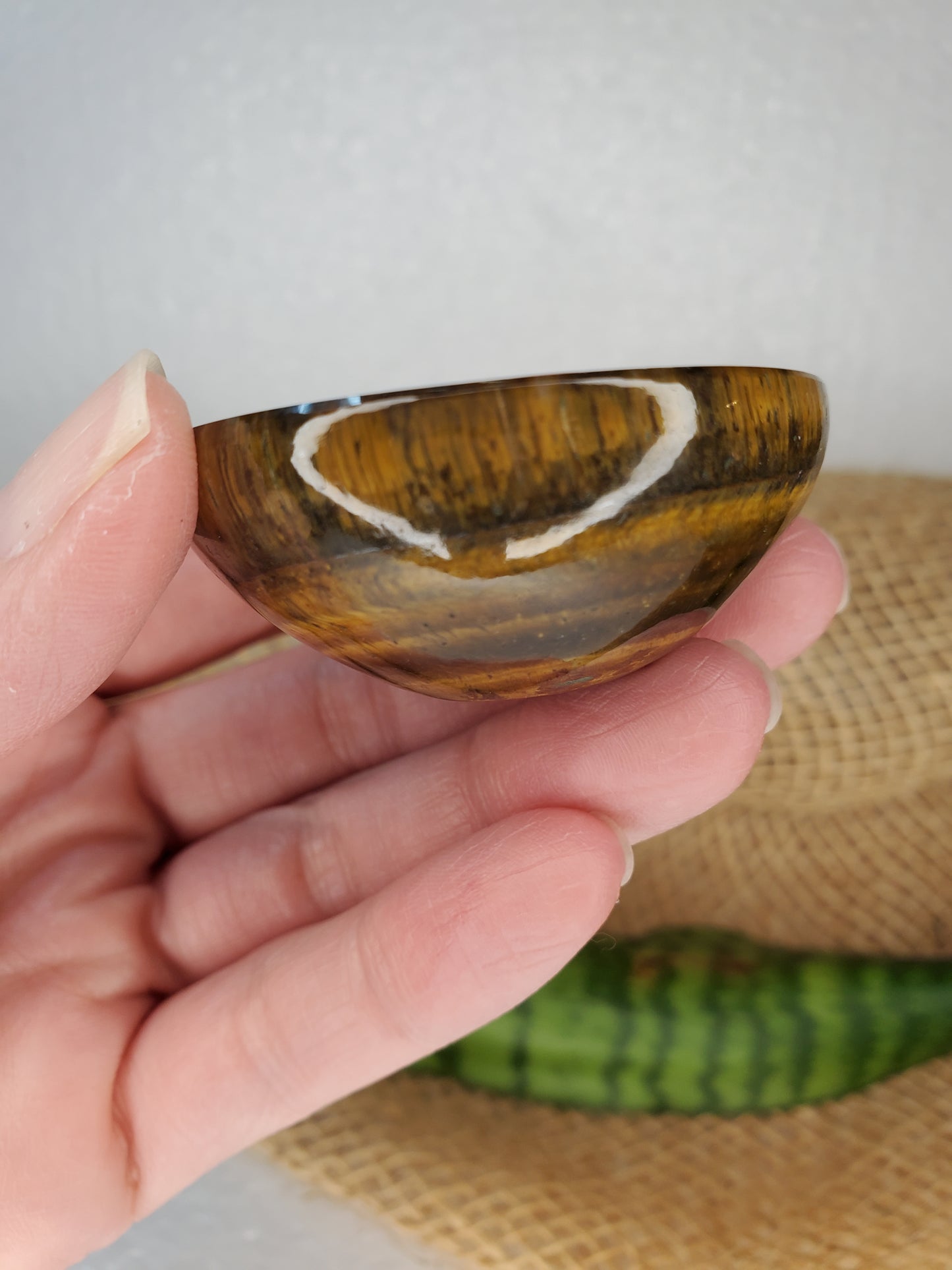 Tiger Eye Bowl A