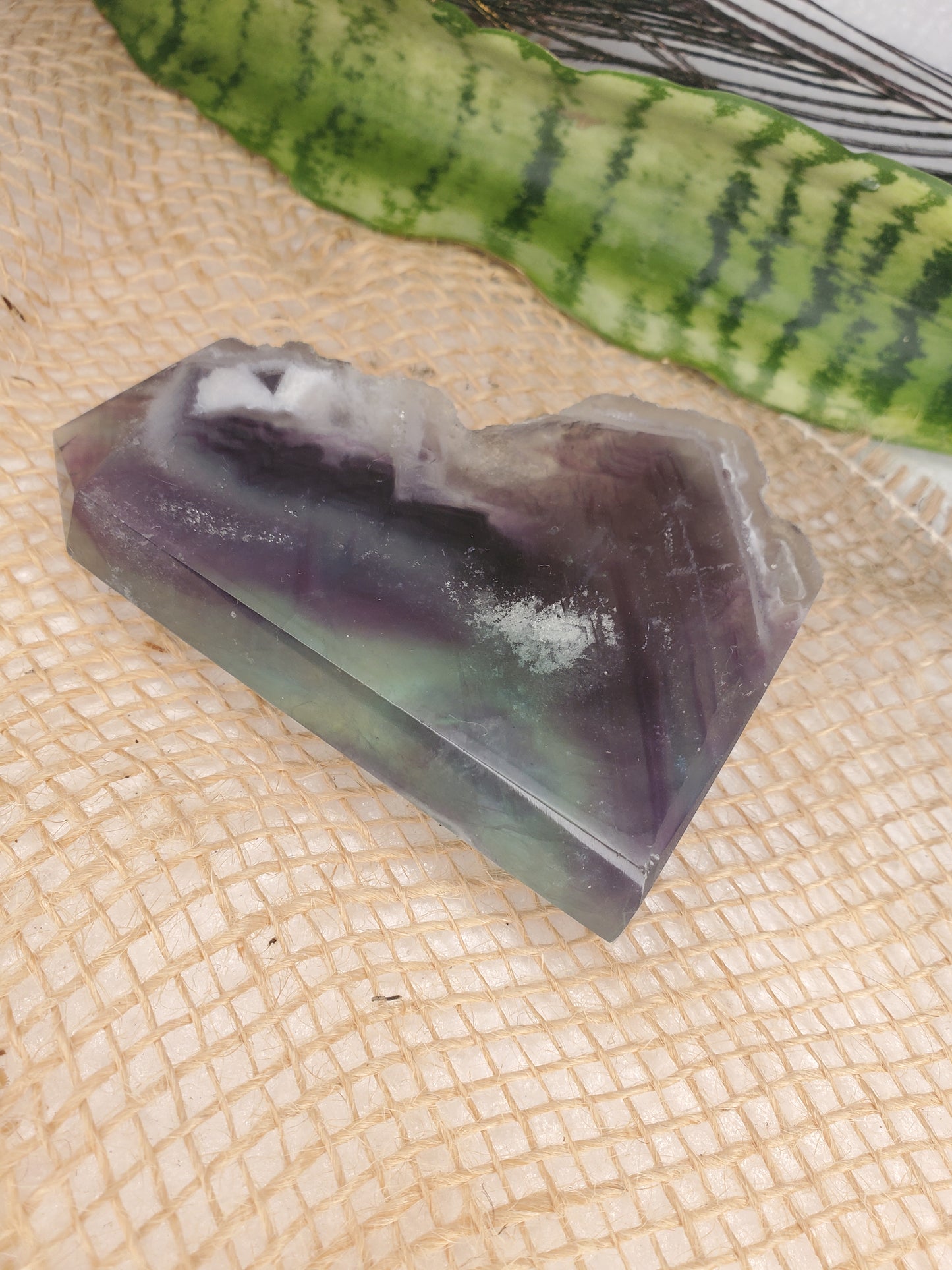 Rainbow Fluorite Slabs A