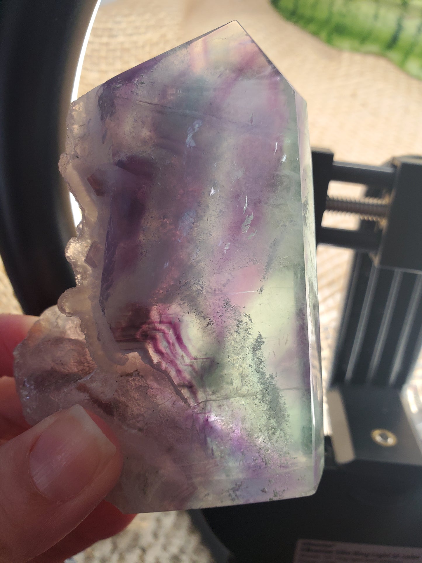 Rainbow Fluorite Slabs A