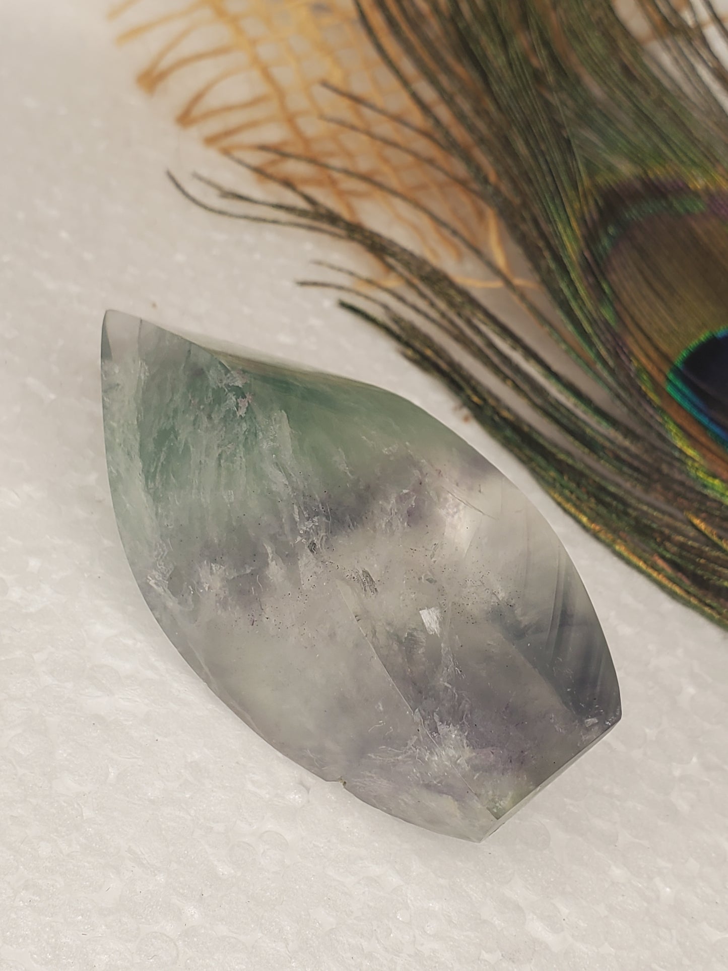 Rainbow Fluorite Flame D