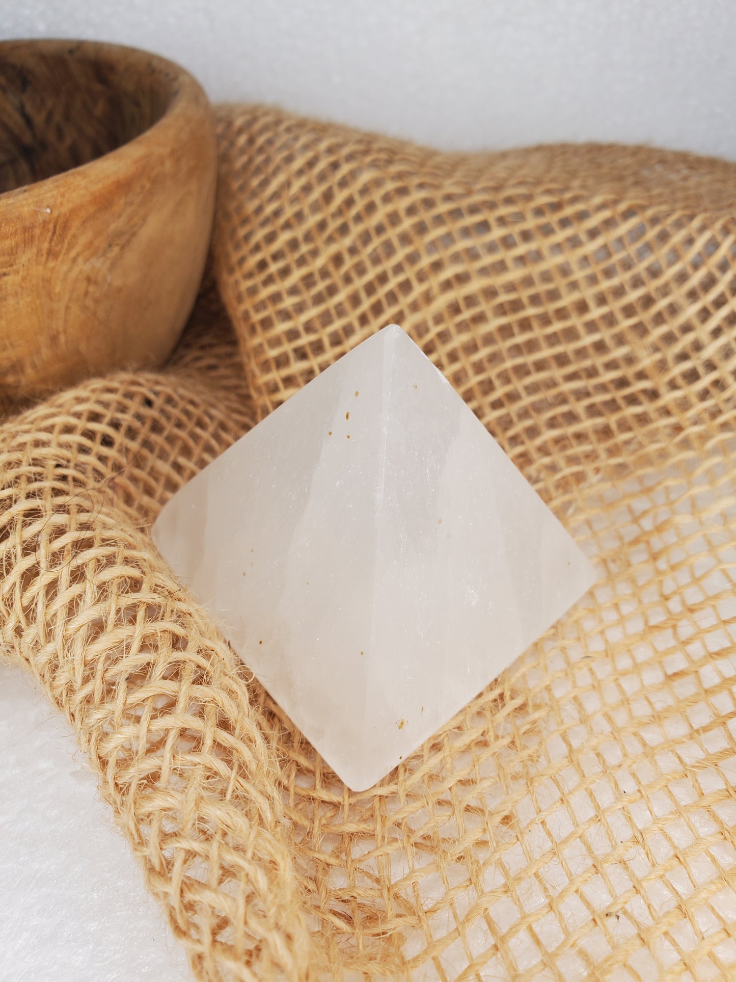 Selenite Pyramid