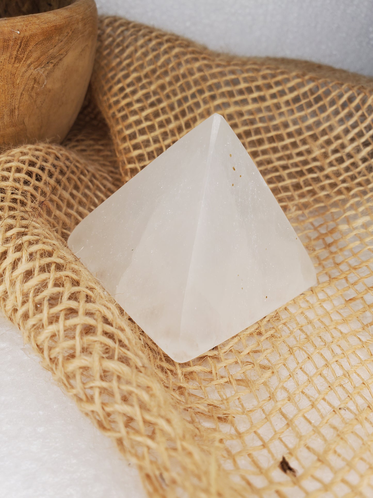 Selenite Pyramid