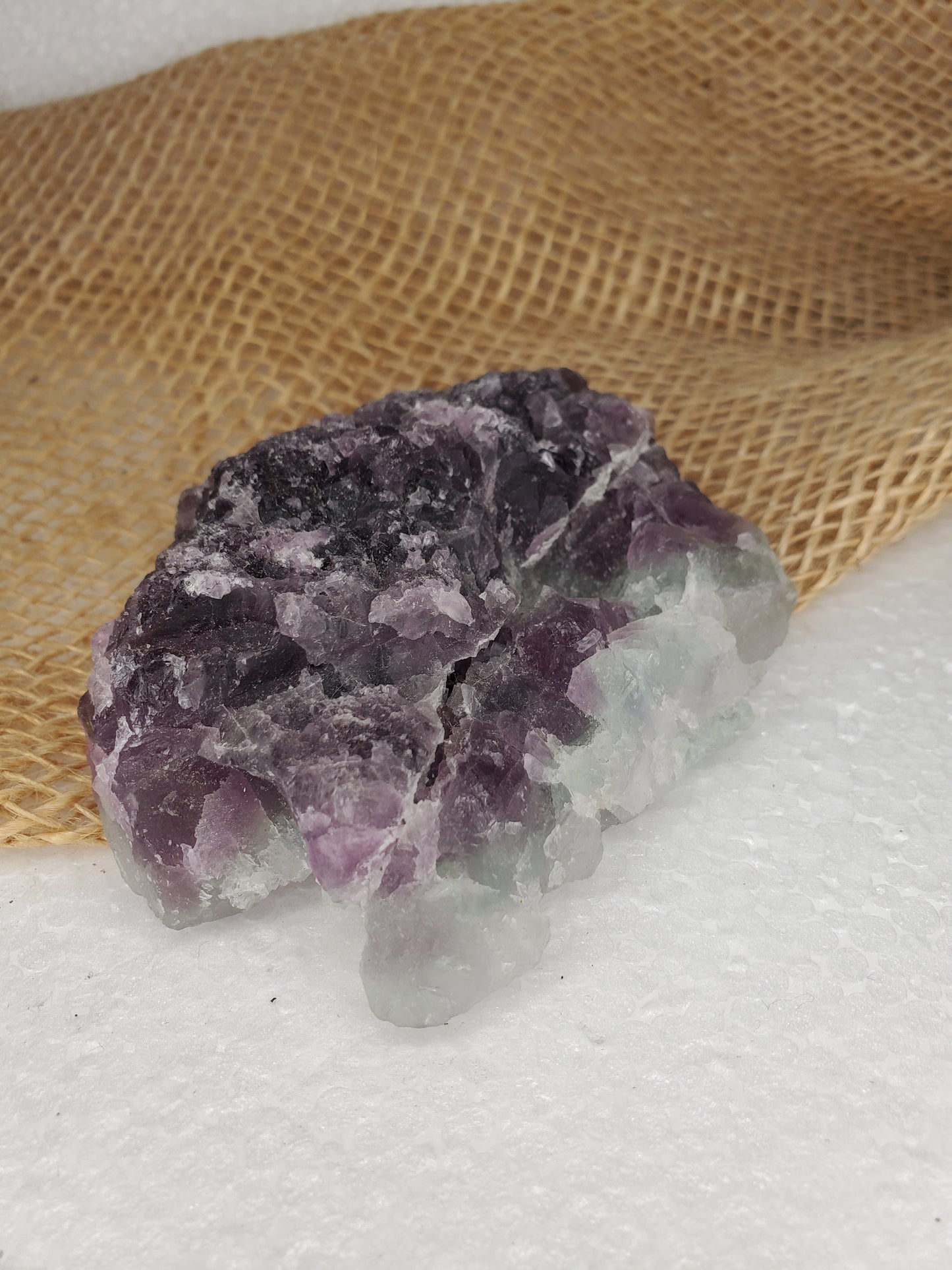 Raw Rainbow Fluorite