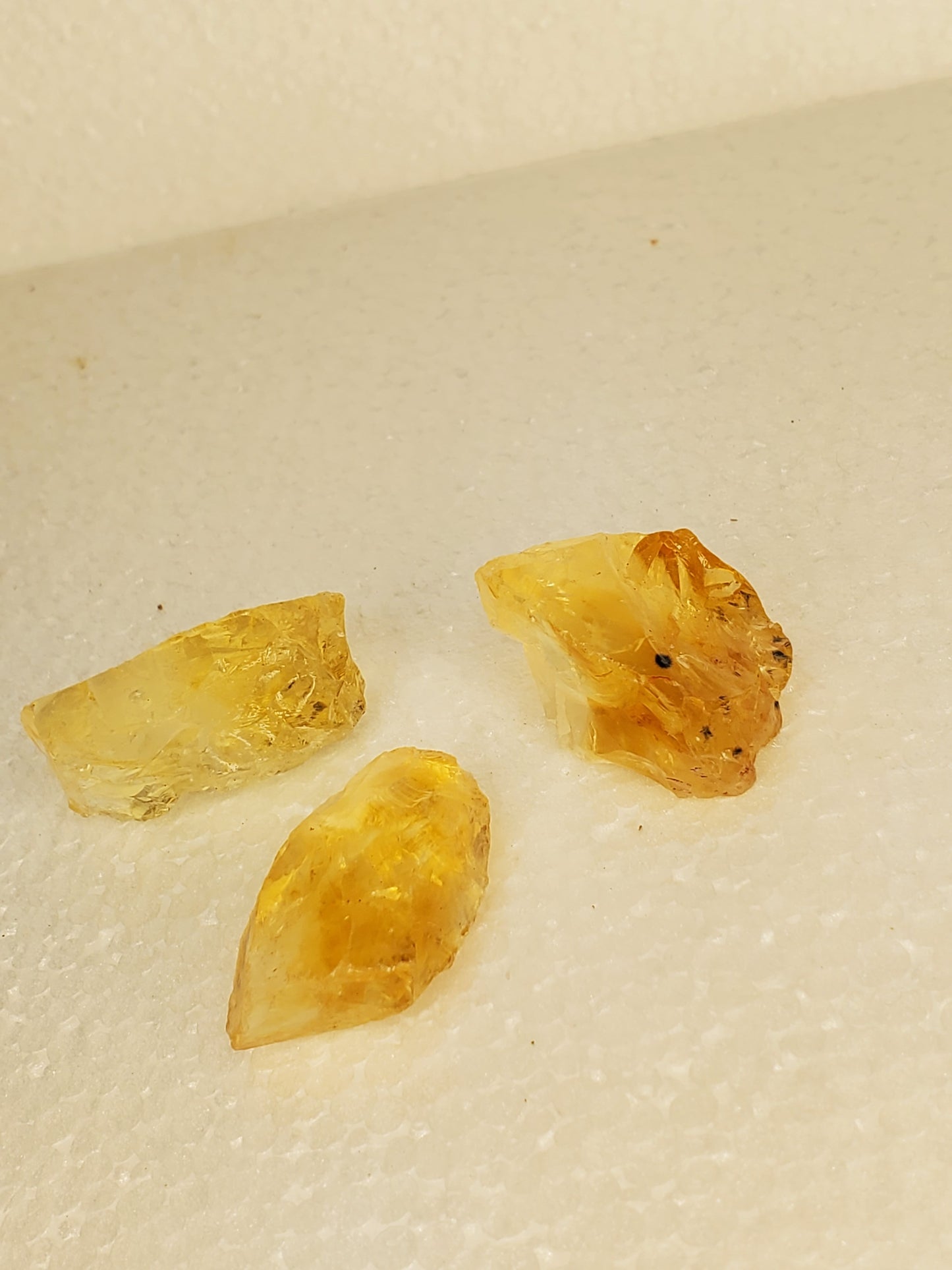 Citrine Raw Tumble