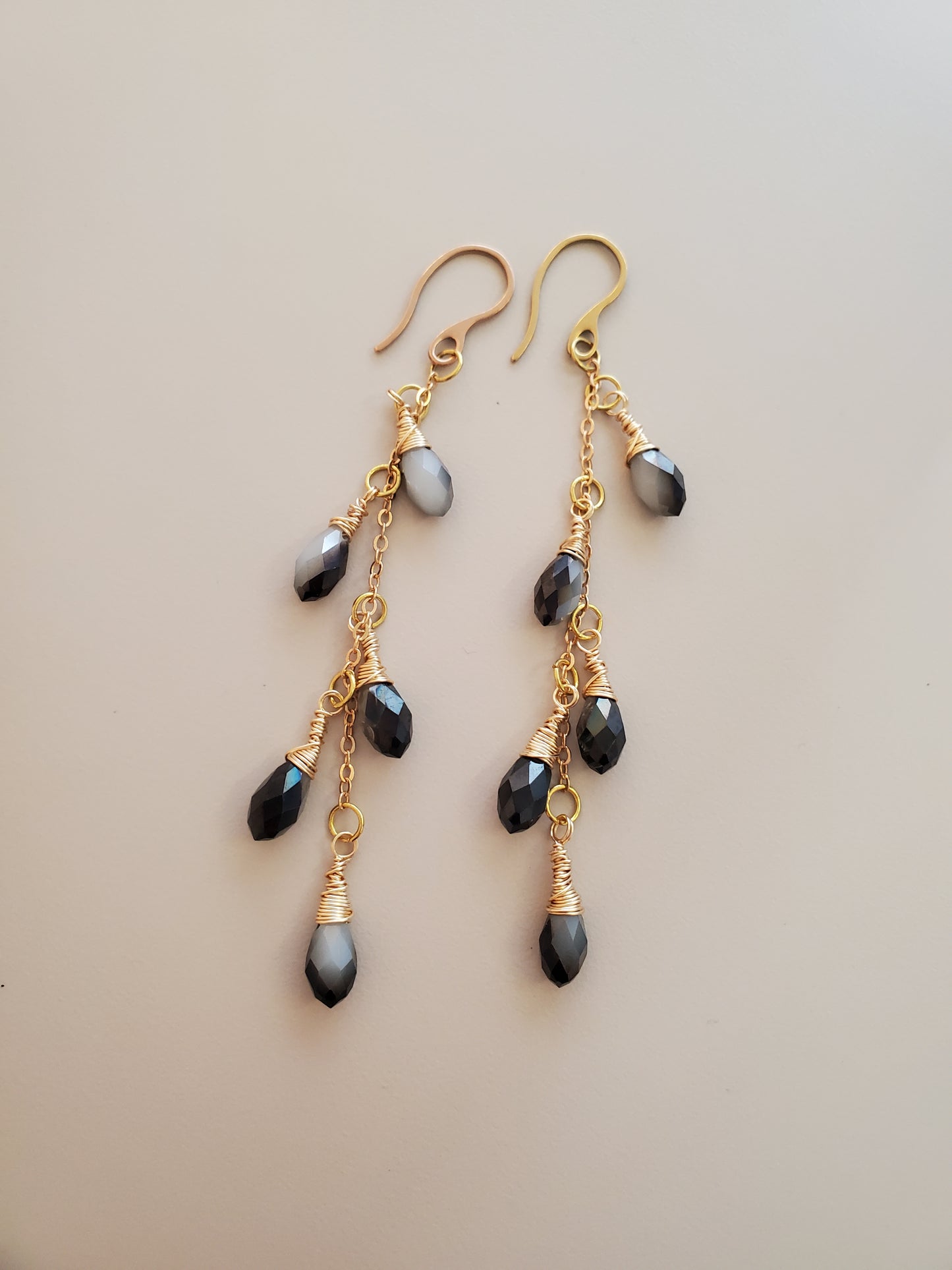 Pear Quartz Dangle