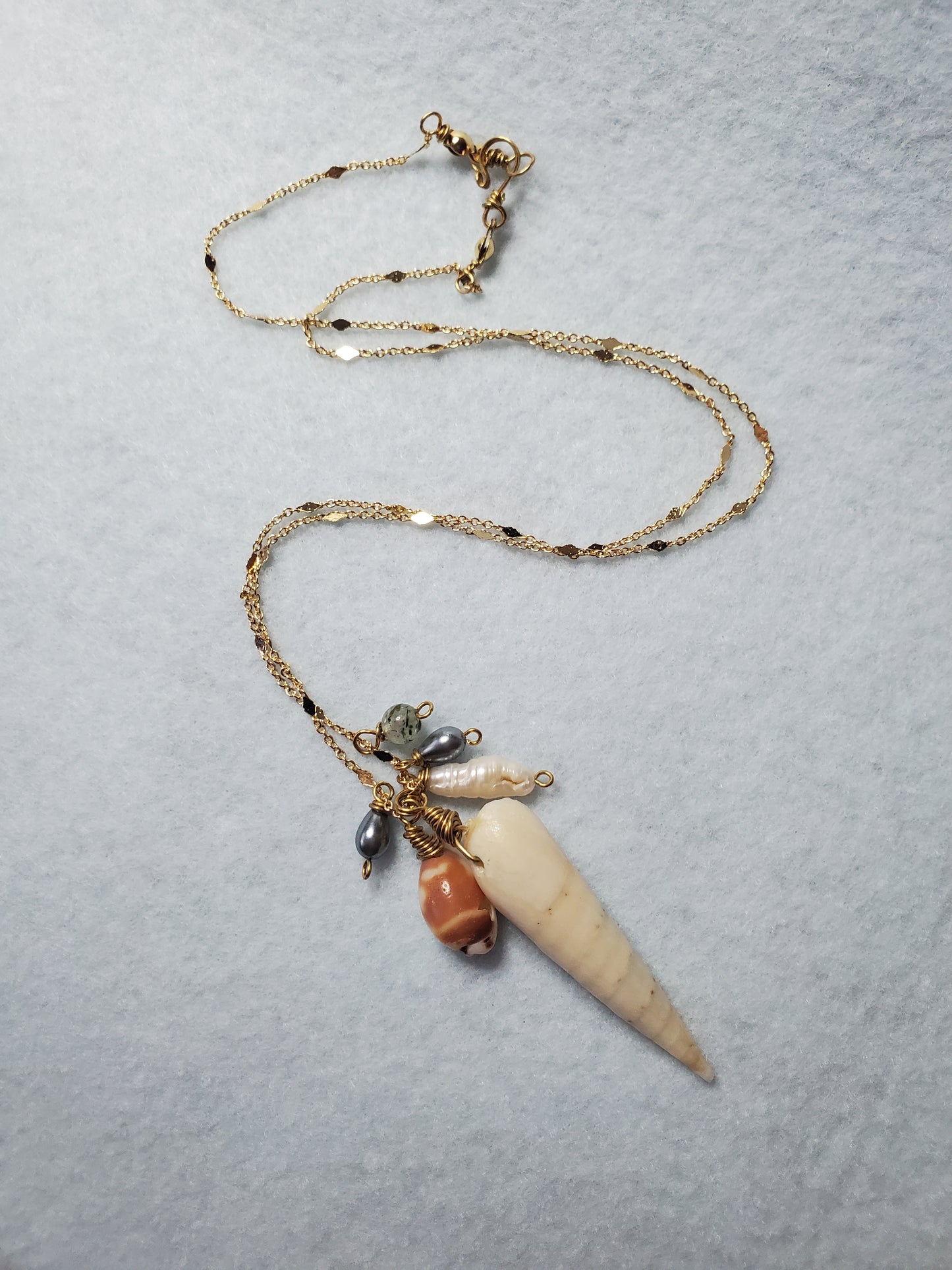 Shell Charm Pendant