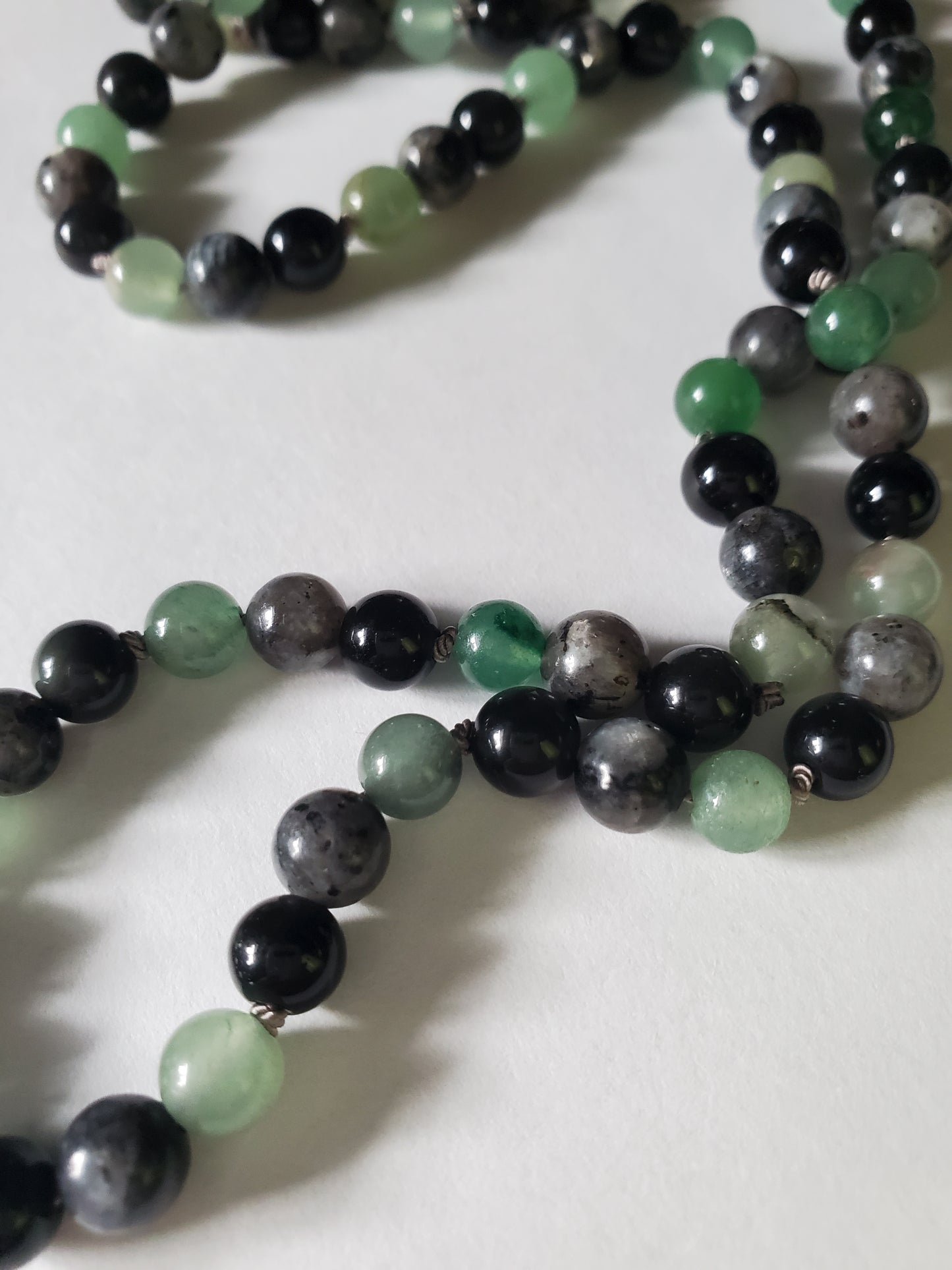 Hand-knotted Gemstone Necklace