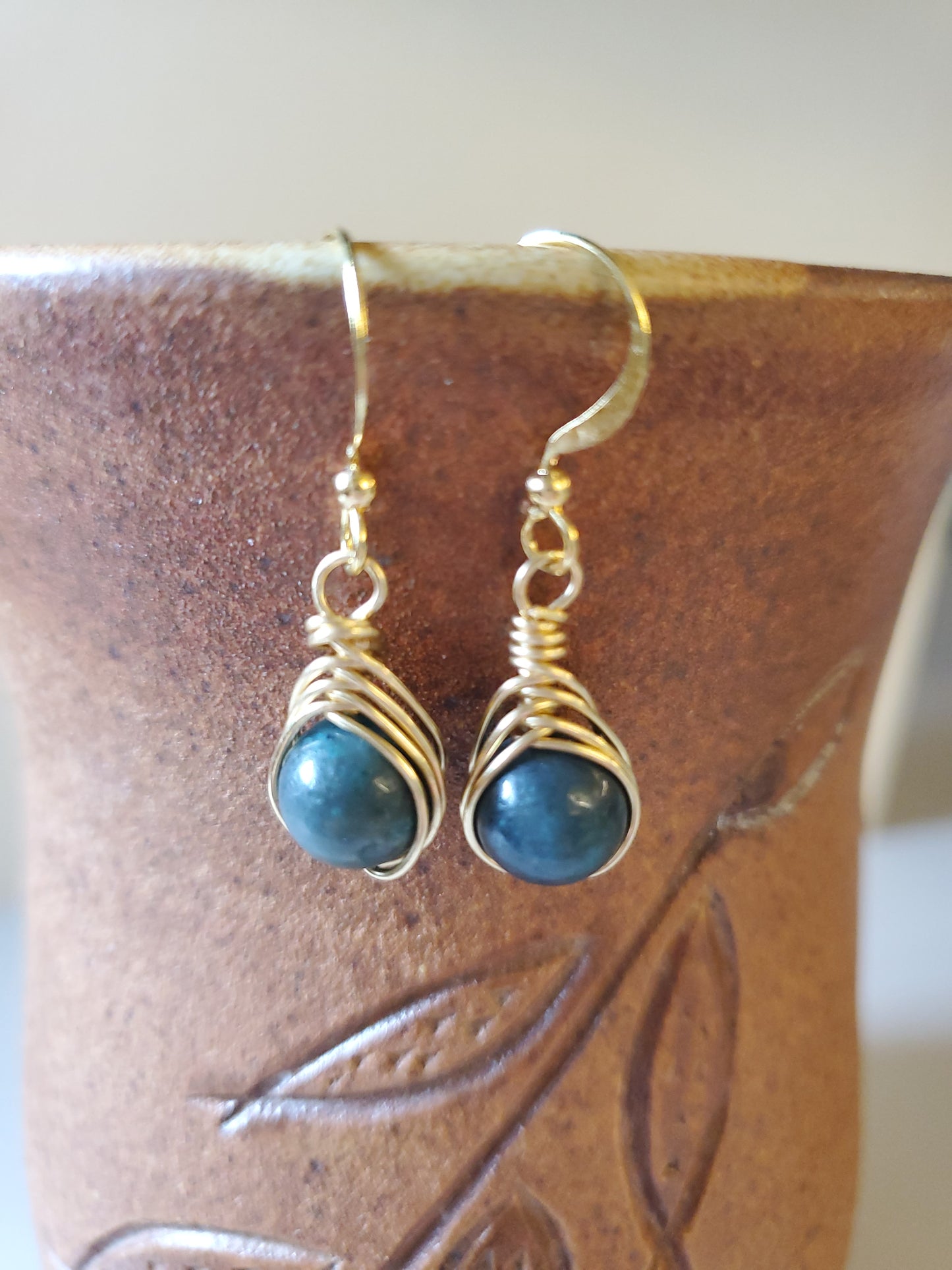 Chrysocolla Dangle