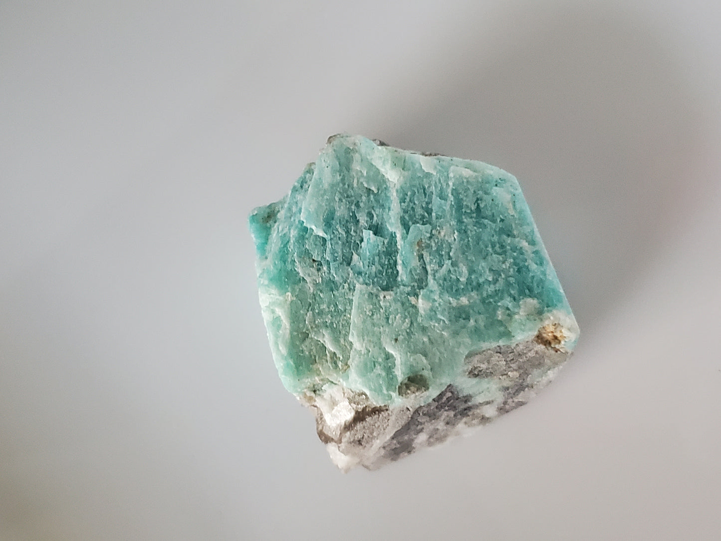 Raw Teal Calcite Chunk