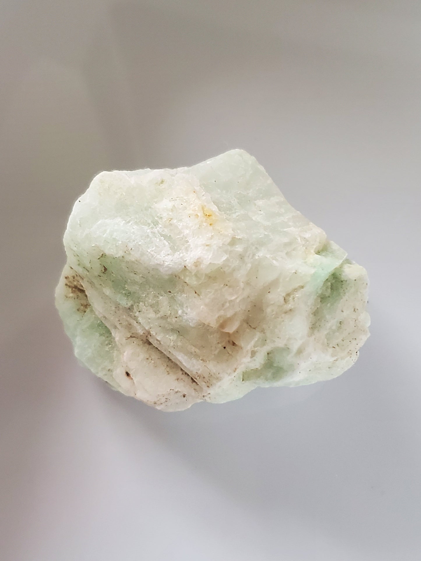 Raw Mint Green Calcite Chunk