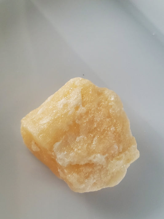 Raw Yellow Calcite Chunk