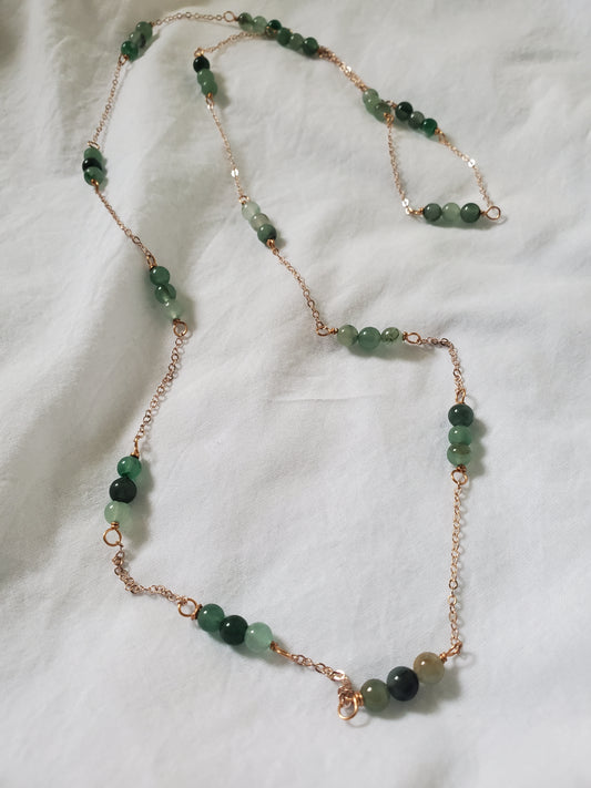 Aventurine Gemstone Chain