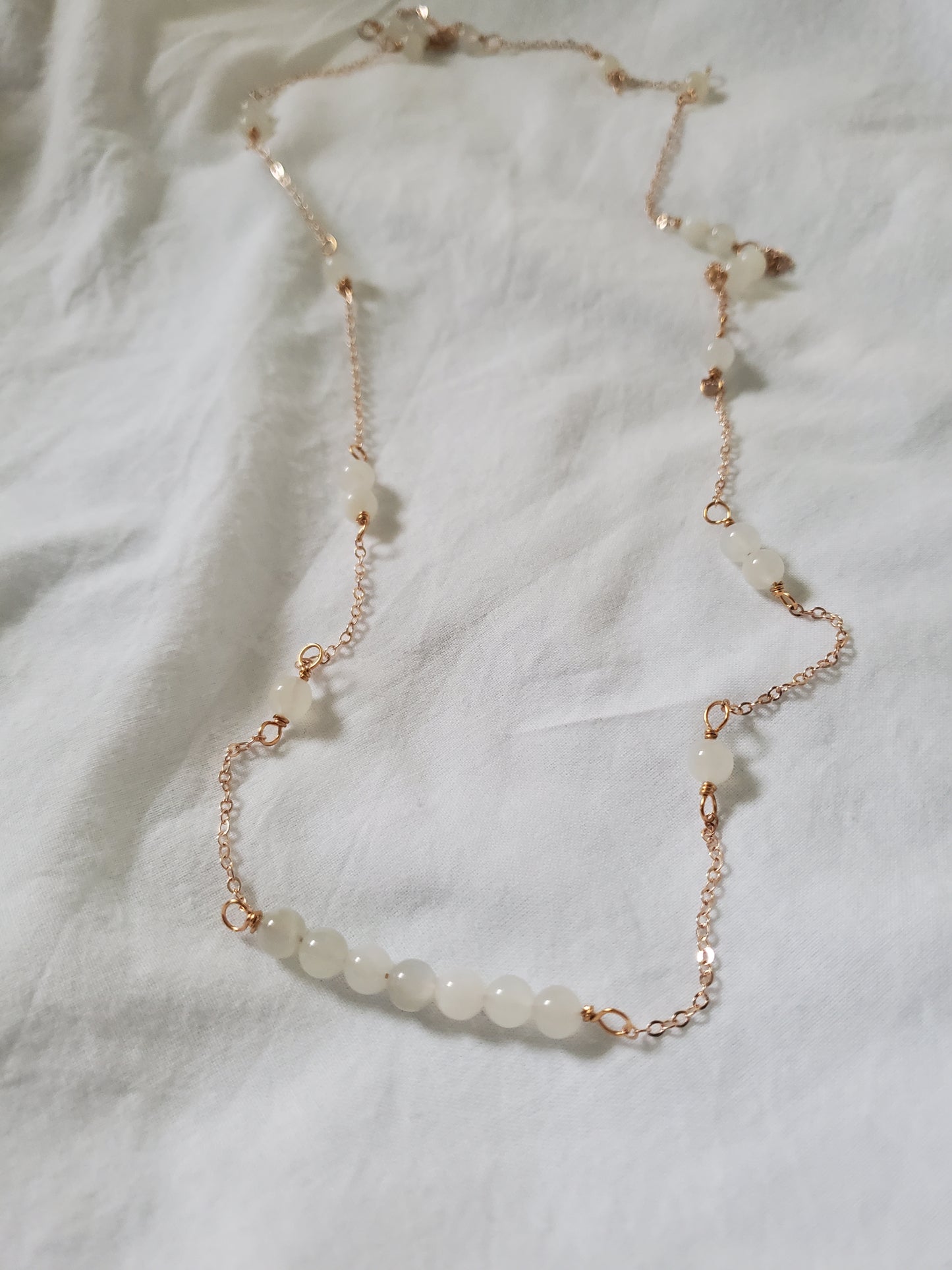 Moonstone Gemstone Necklace