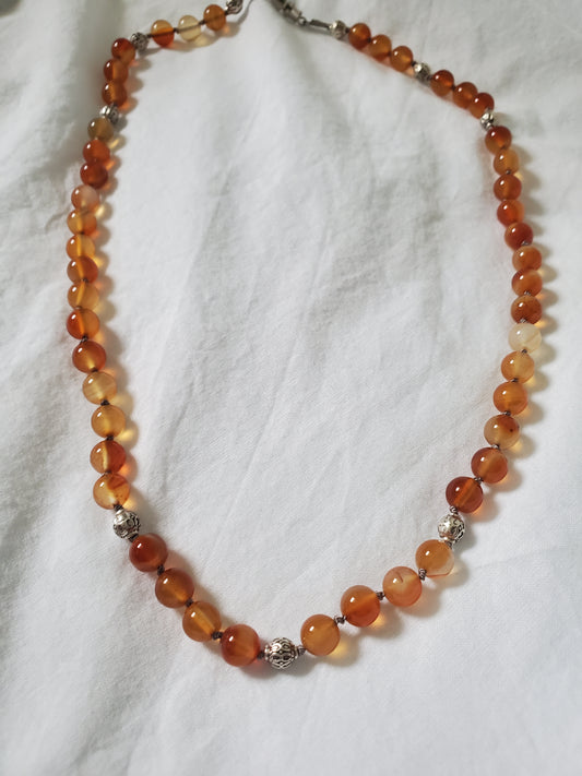 Hand-knotted Citrine Necklace