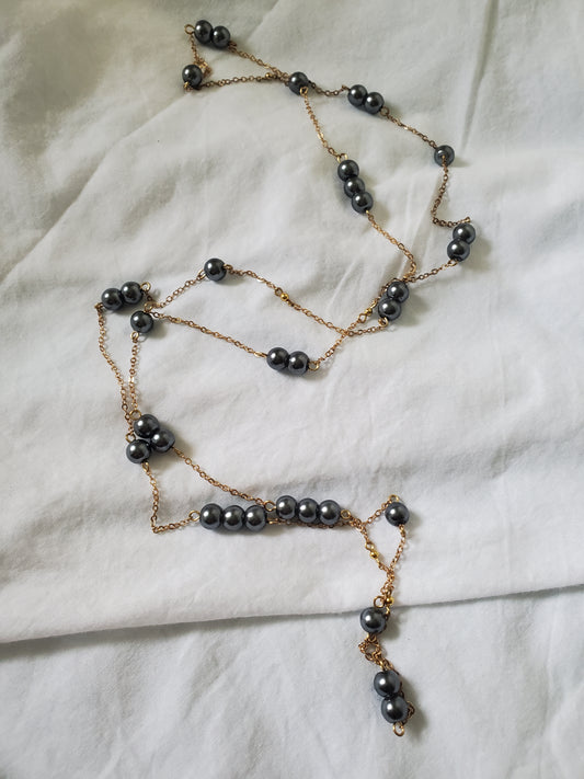 Shell Pearl Chain Peacock