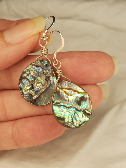 Paua Shell Dangles