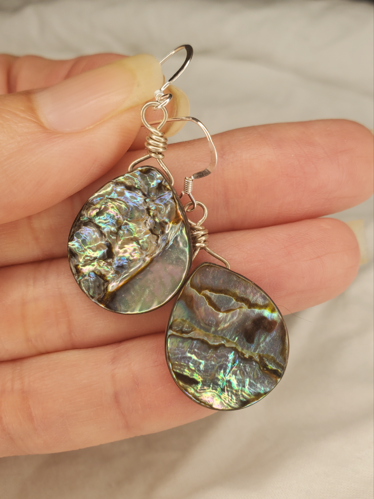 Paua Shell Dangles