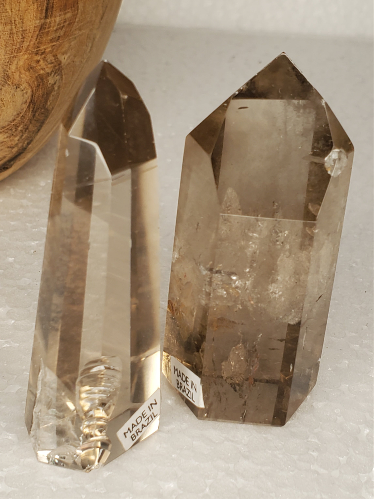 Clear Smoky Quartz Towers