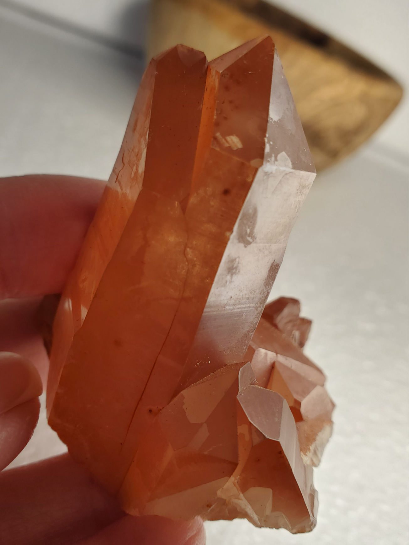 Red Lemurian Quartz