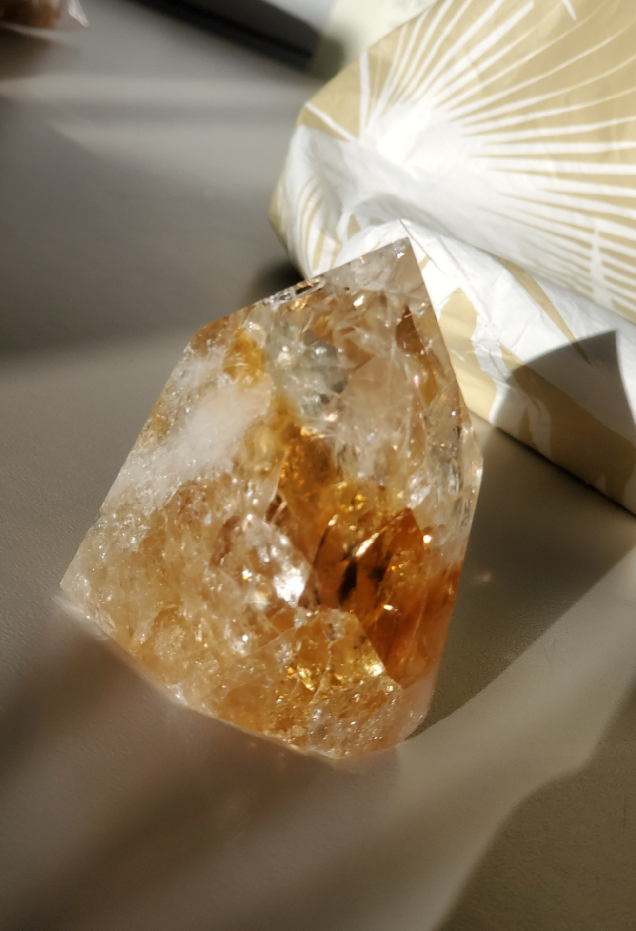 Citrine Chunky Tower